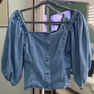 Denim HM Top
